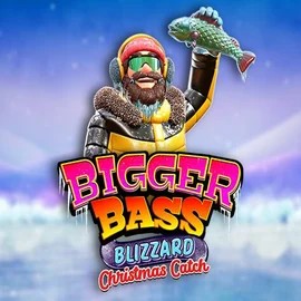 Official Slots logo: Bigger Bass Blizzard Christmas Catch by Pragmatic Play at Lucky Block Casino