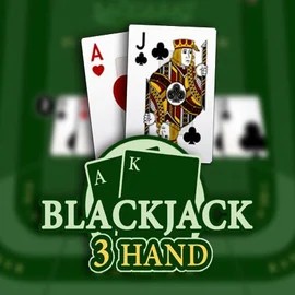 Blackjack 3H (Habanero) slot visual from Habanero available on luckyblockcasinoo.nl