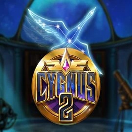 Cygnus 2 slot logo by ELK Studios at Lucky Block Casino