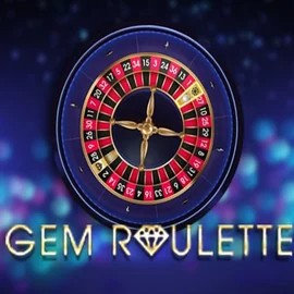 Gem Roulette logo by iSoftBet at Lucky Block Casino