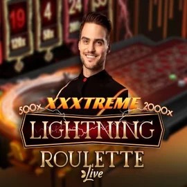 XXXtreme Lightning Roulette logo by Evolution Lucky Block Casino